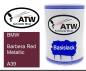 Preview: BMW, Barbera Red Metallic, A39: 500ml Lackdose, von ATW Autoteile West.